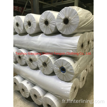 Polyester textile respirant de haut niveau Spunbond non tissé